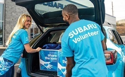 subaru volunteers