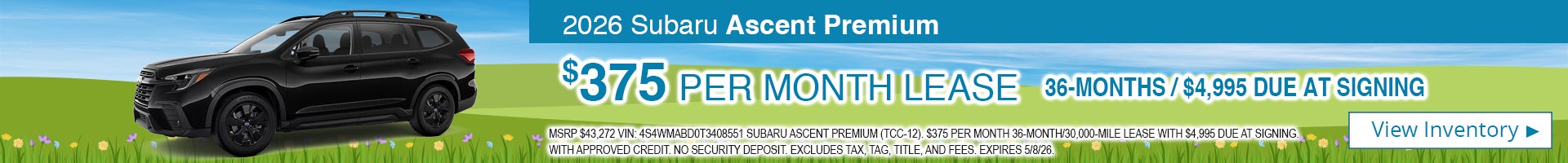 2026 Subaru Ascent Premium 