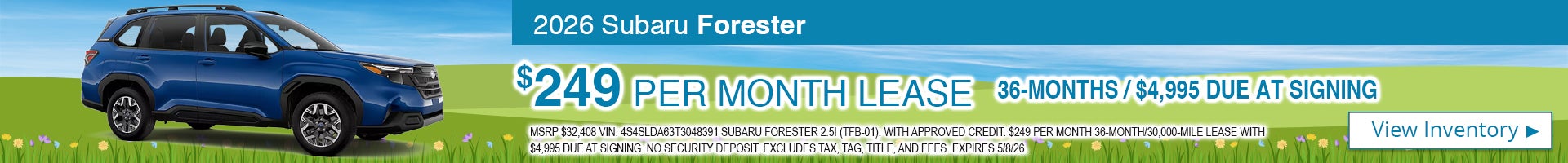 2026 Subaru Forester