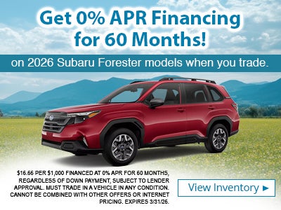 2026 Subaru Forester 