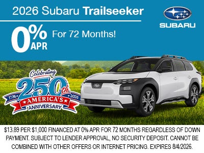 2026 TRAILSEEKER APR
