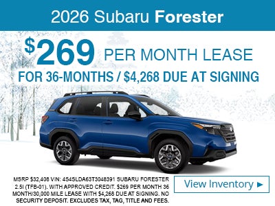 2026 Subaru Forester