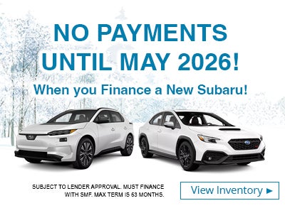 No payment untiil May 2026