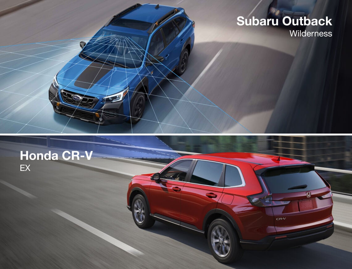 Subaru Outback vs. Honda CR-V: Fuel Economy