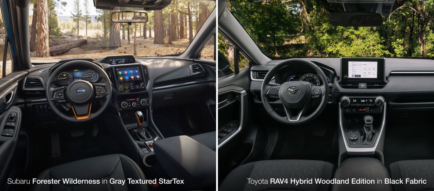 Subaru Forester Interior Colors Comparison