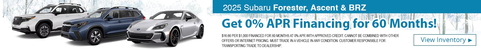 2025 Subaru Outback Legacy and Ascent