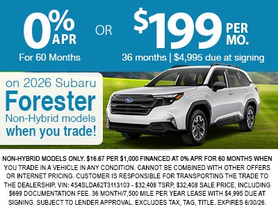 2025 Forester 2.5i