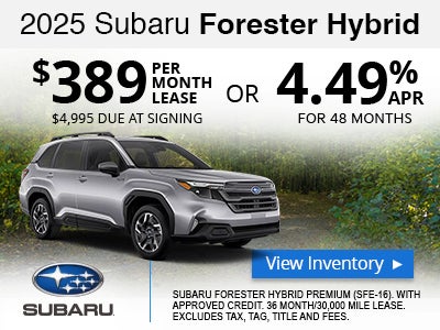 Forester Hybrid Offer