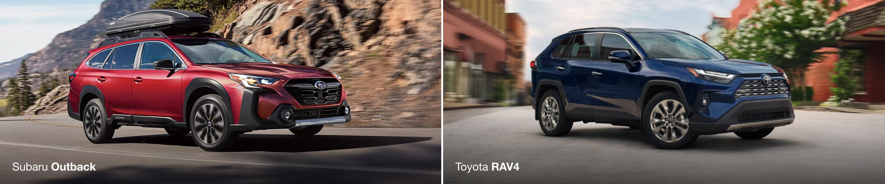 2025 Subaru Outback Vs. Toyota RAV4: Side-By-Side Comparison